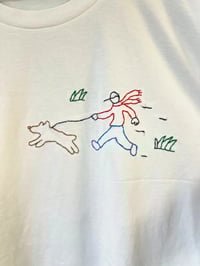 Image 1 of Camiseta bordada diseño único talla XXL