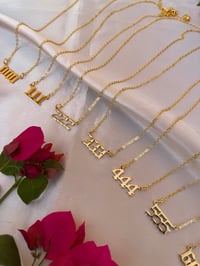 Image 4 of Angel Number Necklace