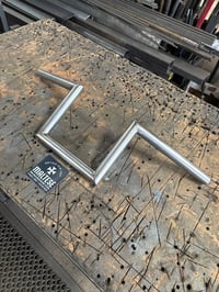 Image 3 of 6”H Riser Z-Bars - 11g X 1” OD 304 Stainless Steel