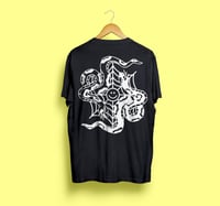 Image 1 of BLACK Snake/Web Short Sleeve