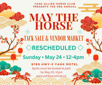 YAHC Tailgate Tack Swap & Sale May 24