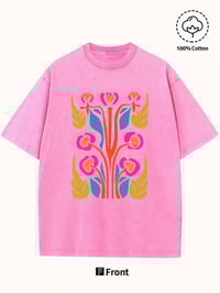 Image 4 of Blossom Heavyweight Cotton T-Shirt 