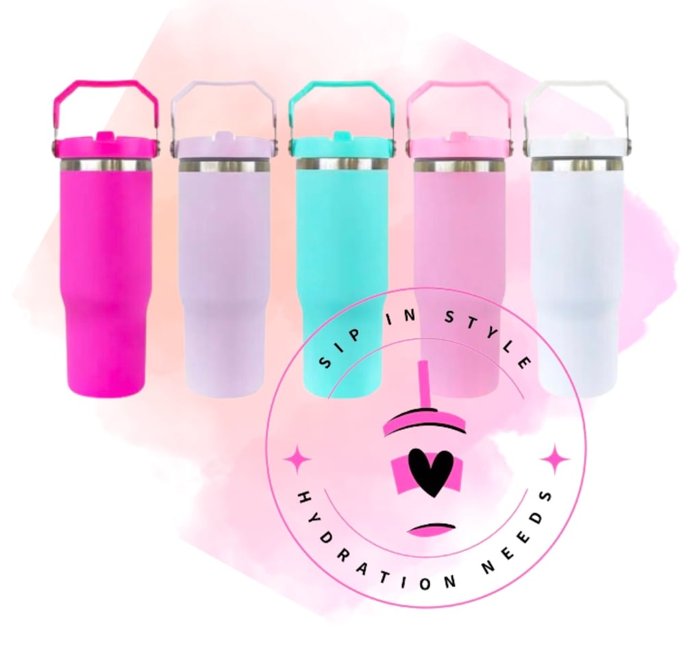 Matte Drink Bottle (30oz)