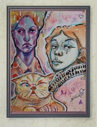 Image 2 of County Fair Original drawing Cinnamon Thoughts Series 