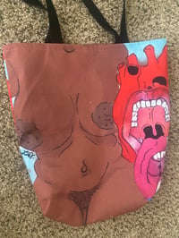 Image 2 of EAT UR HEART OUT TOTE