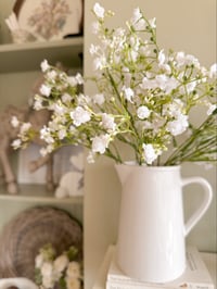 Image 2 of White Ditsy Wildflower Bouquet ( 3 Sprays included )