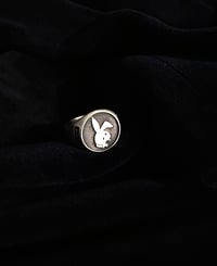 Image 2 of SADBOY BUNNY RING SILVER