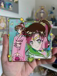 Image 3 of Sailor Stars Opening Mako - enamel pin 