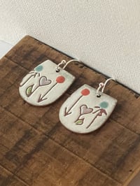 Image 2 of Painted Flower Enamels 