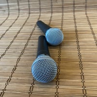 Image 4 of Pair of Shure SM58 Microphones • Cardioid Dynamic • 2xSM58 • made in Mexico