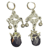 blue goldstone earrings 