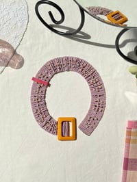 Image 4 of Belt Necklace ~Lila