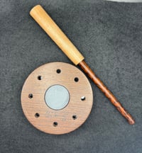 Wenge Black slate double sider/ 2 piece maple Snakewood striker