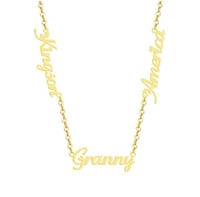 Image 2 of Multiple name necklace