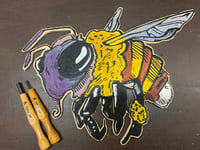 Image 2 of Bee Carving
