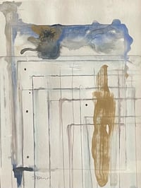 Image 3 of Mixed Media Abstract Drawing