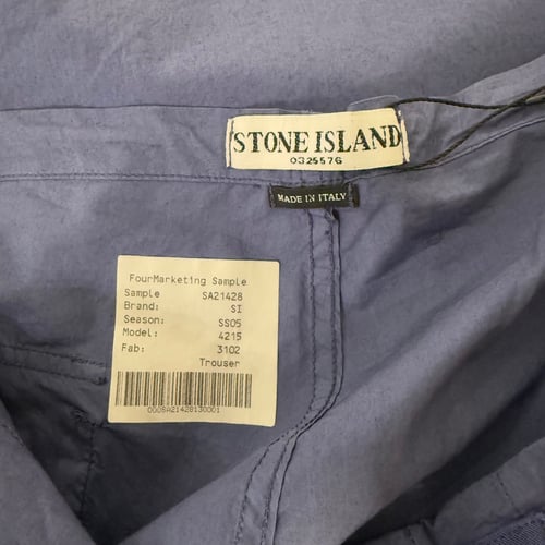 Image of SS 2005 Stone Island Sample Pants, size 38