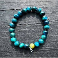 Image 1 of Blue Tiger Eye Bracelet 