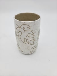 Image 4 of White Leaf Tumbler 