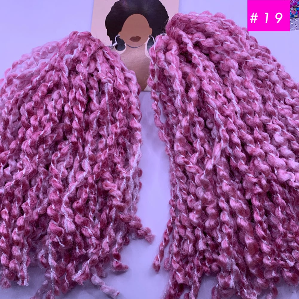 Image of Sweather weather yarn earrings