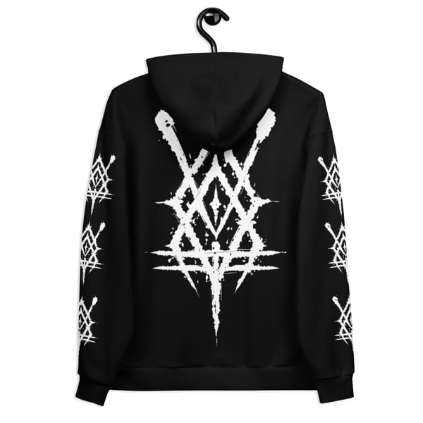 Image of SIGIL ALLOVER PRINT HOODIE