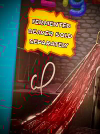 Image 3 of PLAYGROUND GERALDINE BORDEN BLACK SPLATTER FIGURE - LIMITED RUN OF 35