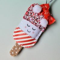 Candy Cane Festive Fab Tree Decoration