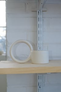 Image 10 of Circle Mug in Ivory Satin