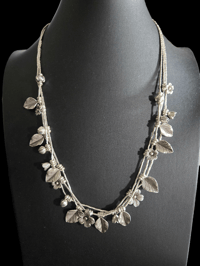 Image 1 of PH113 Karen Vine and Flower Necklace