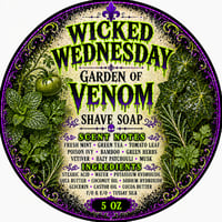 "Garden of Venom" shave soap
