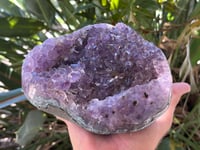 Image 14 of Amethyst With Calcite & Polished Edges #2185