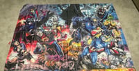 Image 2 of Marvel vs dc wall flag