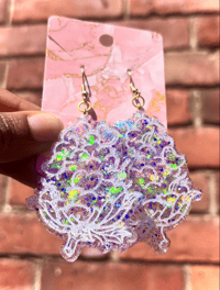 Image 2 of Love Nug Dangles in Cotton Candy