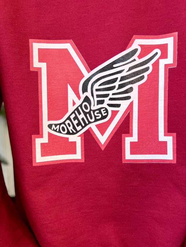 Mercury's Winged Foot Crewneck - Morehouse | Chicer Collegiate