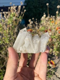 Image 2 of Candle Quartz Cluster
