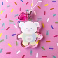 Image 1 of Bohug Heart Acrylic Charm Charm