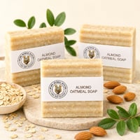 Image 4 of Almond Oatmeal Gentle Complexion Bar