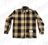 Embroidered Flannel - Brown