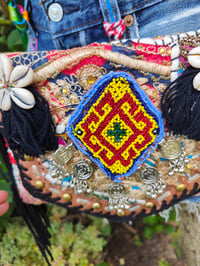 Image 2 of Chilean Bag - Black fringes 2