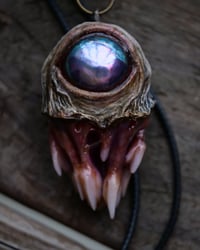 Image 2 of Nebula Fang Oracle Pendant - 1.5" Handmade OOAK