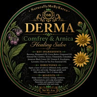 Image 3 of "DERMA" COMFREY & ARNICA HEALING SALVE 