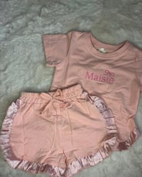 Satin Short Set 