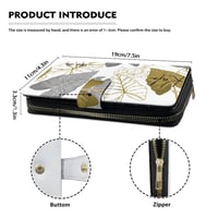 Image 4 of Women's  White Kalo Flap Wallet