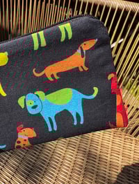 Image 2 of Dog Mini Pouch // Dog Treat Pouch // Soap Bar Pouch // Coin Purse