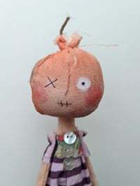 Image 2 of Pumpkin in dungarees 