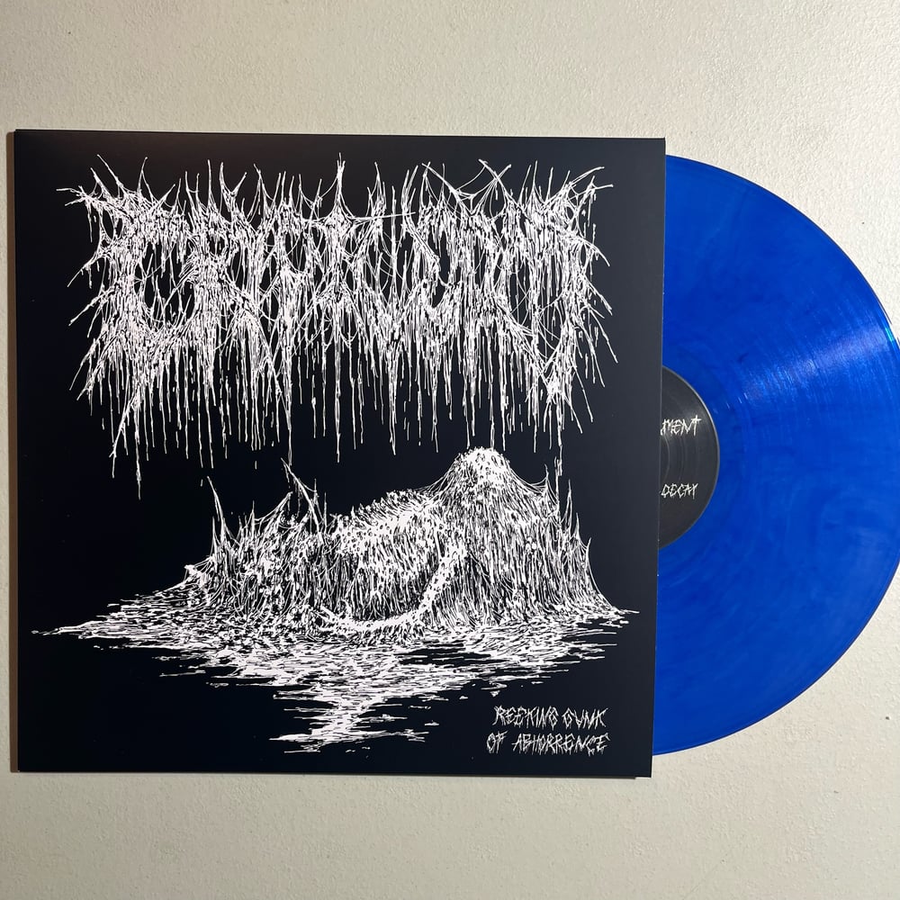 CRYPTWORM - "Reeking Gunk Of Abhorrence" 12" vinyl MLP