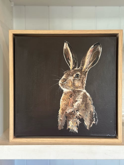 Image of The Hare on Brown by Monique Correy 