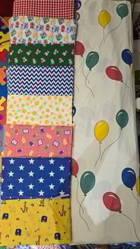 Image 4 of Primary Kidcore patchwork suit/dress (MTO)