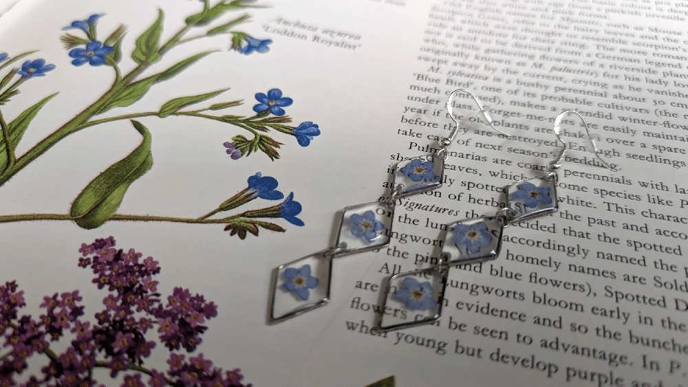 Image of Forget-me-not Earrings