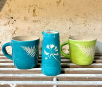 Image 4 of Fern Mug - Dark Turquoise 